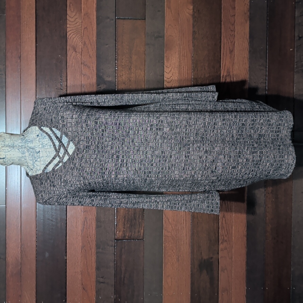 Maurices Black and Brown Knit Dress